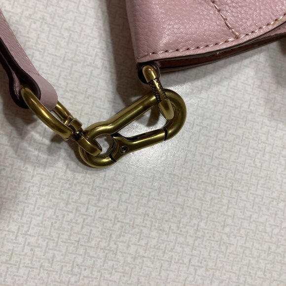 NWT Pale Pink Leather orYany Crossbody/ Satchel - Picture 14 of 14